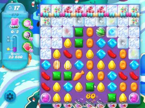 Candy Crush Soda Saga Level 670 - NO BOOSTERS