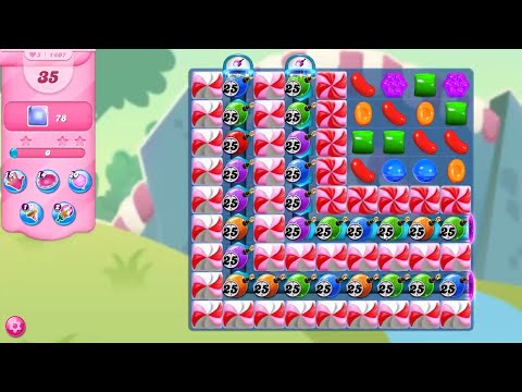 Candy Crush Saga LEVEL 1407 NO BOOSTERS