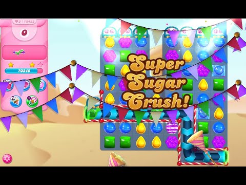 Candy Crush Saga Level 12422 (3 stars, No boosters)