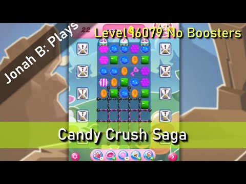 Candy Crush Saga Level 16079 No Boosters