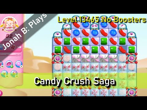 Candy Crush Saga Level 13465 No Boosters