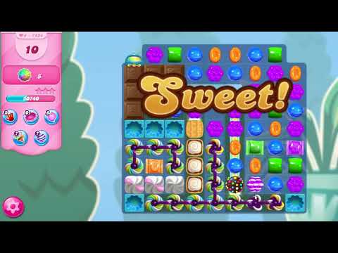 Candy Crush Saga LEVEL 7424 NO BOOSTERS