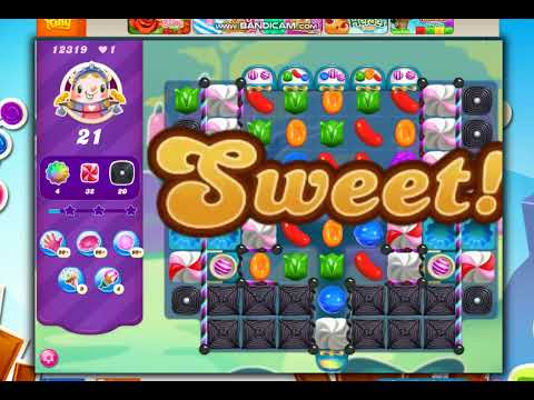 Candy Crush Saga Level 12319 New Version NO BOOSTERS