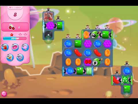 Candy Crush Saga Level 4247 NO BOOSTERS