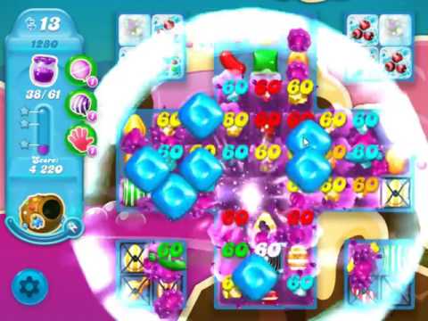 Candy Crush Soda Saga Level 1280 - NO BOOSTERS