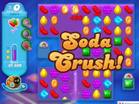 Candy Crush Soda Saga Level 2064 (NO boosters)