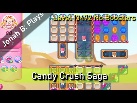 Candy Crush Saga Level 13472 No Boosters