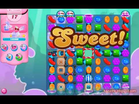 Candy Crush Saga Level 11398 (3 stars, No boosters)