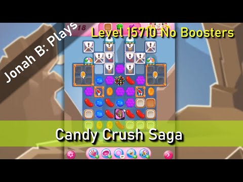 Candy Crush Saga Level 15710 No Boosters