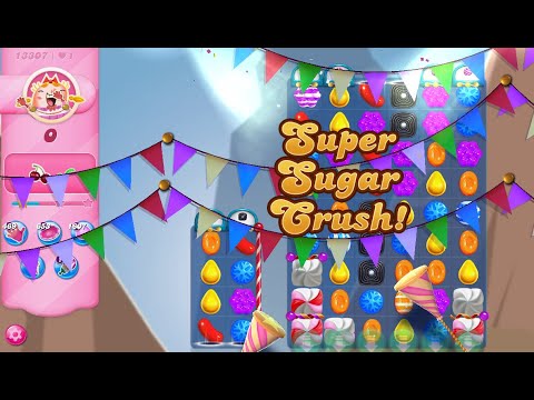 Candy Crush Saga Level 13307 (NO boosters)