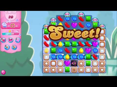 Candy Crush Saga Level 10417 NO BOOSTERS