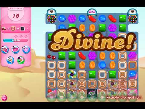 Candy Crush Saga Level 11071(3 stars, No boosters)