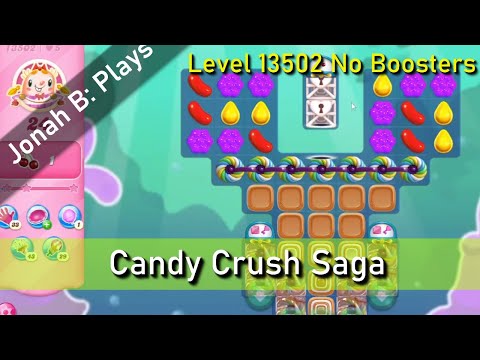 Candy Crush Saga Level 13502 No Boosters