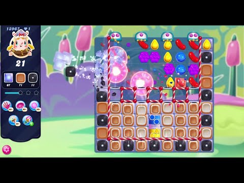 Candy Crush Saga Level 13967 - NO BOOSTERS