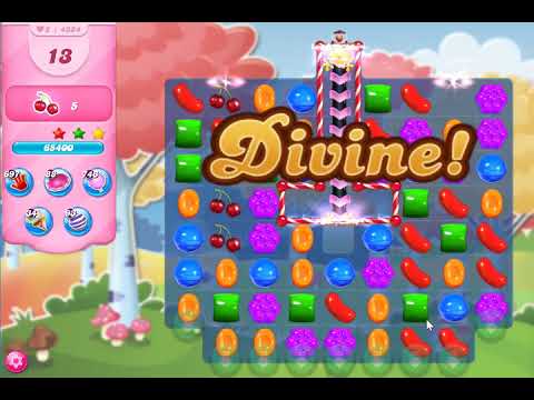 Candy Crush Saga Level 4334 NO BOOSTERS