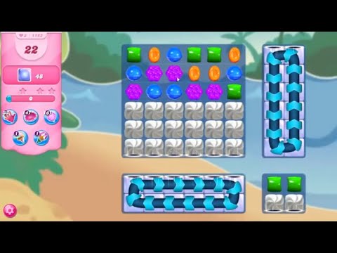 Candy Crush Saga Level 1182 NO BOOSTERS