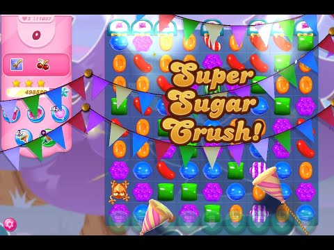 Candy Crush Saga Level 11037 (3 stars, No boosters)