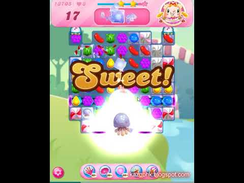 Candy Crush Saga Level 13705 (3 stars, NO boosters)