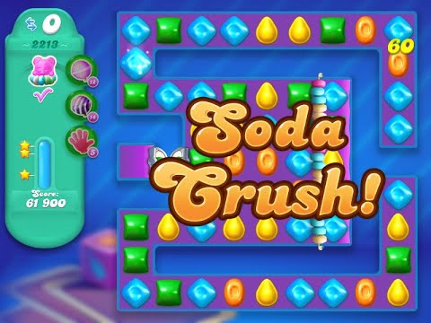 Candy Crush Soda Saga Level 2213 (3 stars, NO boosters)