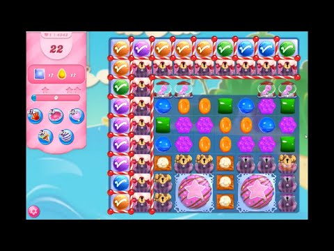 Candy Crush Saga Level 4542 NO BOOSTERS