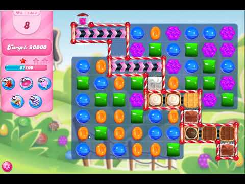 Candy Crush Saga Level 4483 NO BOOSTERS