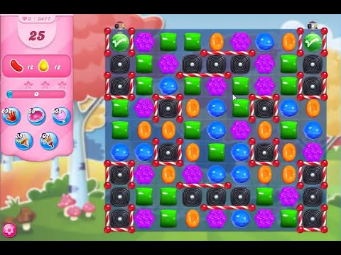 Candy Crush Saga Level 3477 NO BOOSTERS