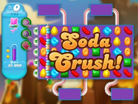 Candy Crush Soda Saga Level 1755 (No boosters)