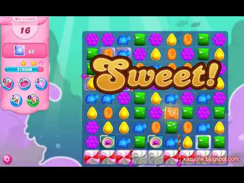 Candy Crush Saga Level 11992 (3 stars, No boosters)