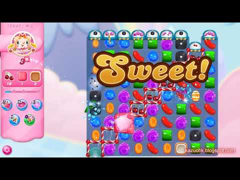 Candy Crush Saga Level 12947 (2nd version, No boosters)