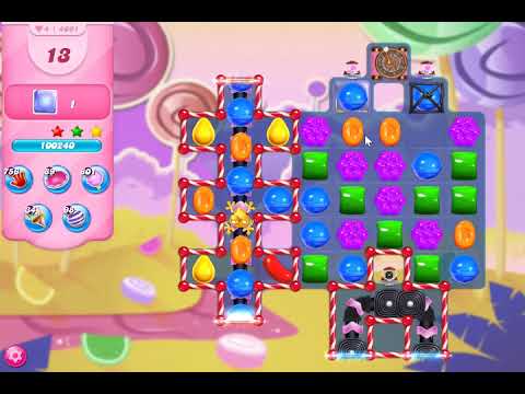 Candy Crush Saga Level 4091 NO BOOSTERS