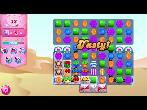 Candy Crush Saga Level 8224 NO BOOSTERS