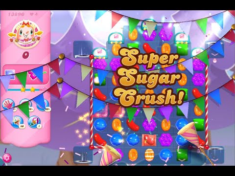 Candy Crush Saga Level 13890 (NO boosters)