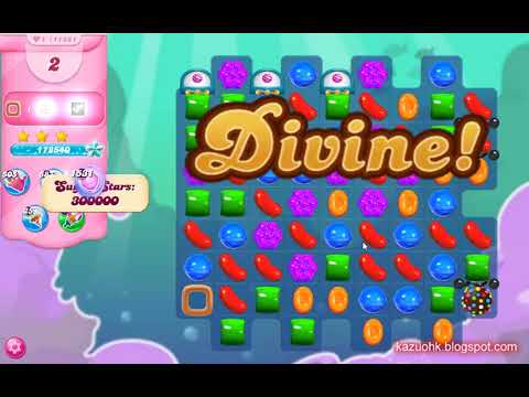 Candy Crush Saga Level 11551 (3 stars, No boosters)