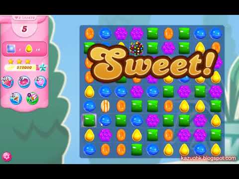 Candy Crush Saga Level 11476 (3 stars, No boosters)