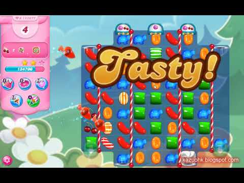 Candy Crush Saga Level 11877 (3 stars, No boosters)