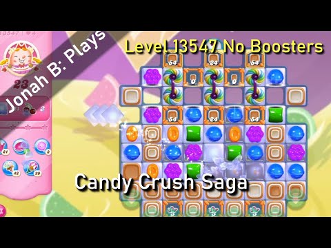 Candy Crush Saga Level 13547 No Boosters