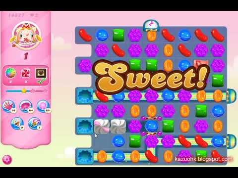Candy Crush Saga Level 14327 (Impossible without boosters)