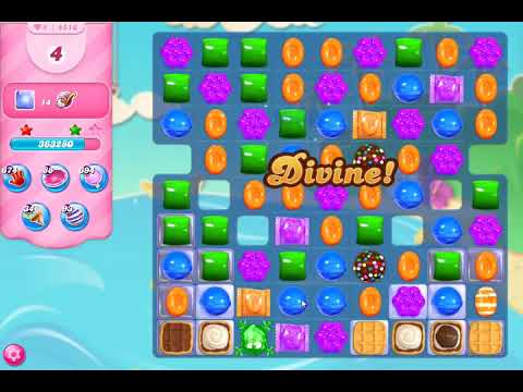 Candy Crush Saga Level 4516 NO BOOSTERS