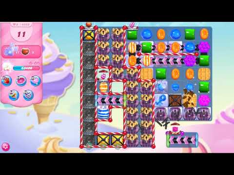 Candy Crush Saga Level 4593 NO BOOSTERS