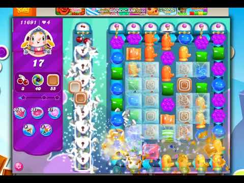 Candy Crush Saga Level 11691 - 23 Moves NO BOOSTERS