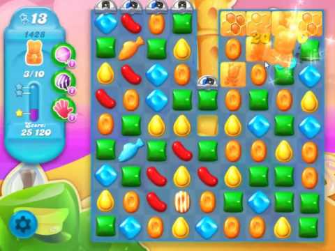 Candy Crush Soda Saga Level 1428 - NO BOOSTERS