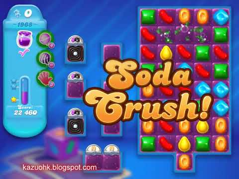 Candy Crush Soda Saga Level 1968 (NO boosters)