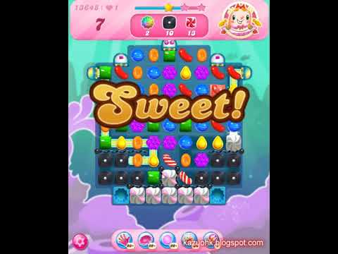 Candy Crush Saga Level 13648 (2nd version, 3 stars)