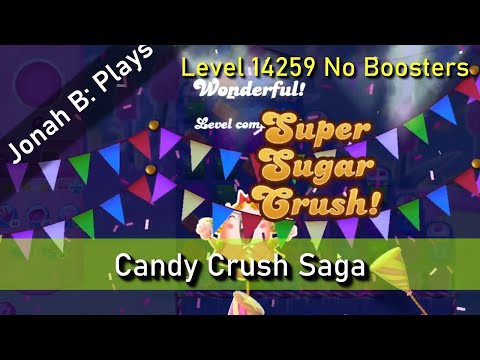 Candy Crush Saga Level 14259 No Boosters