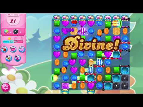 Candy Crush Saga Level 8877 NO BOOSTERS