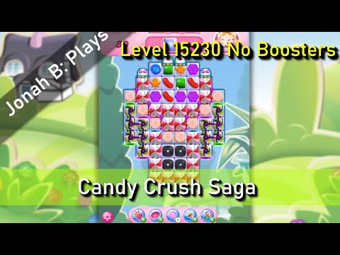 Candy Crush Saga Level 15230 No Boosters