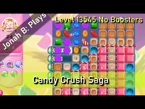 Candy Crush Saga Level 13545 No Boosters