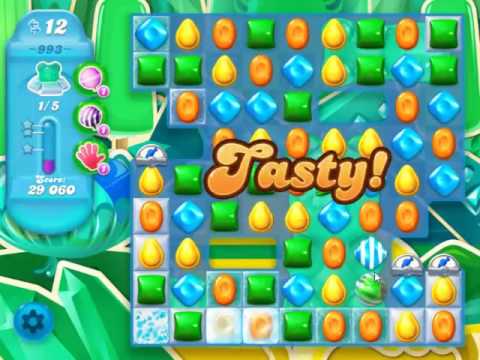 Candy Crush Soda Saga Level 993 - NO BOOSTERS