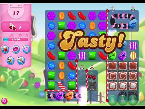 Candy Crush Saga Level 3848 NO BOOSTERS