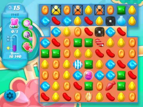 Candy Crush Soda Saga Level 1145 - NO BOOSTERS